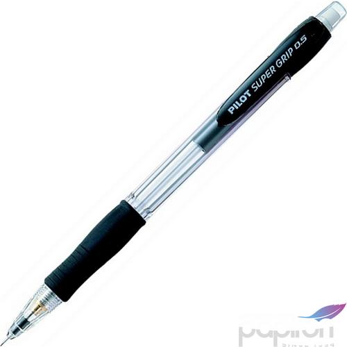 Nyomósirón 0,5mm Pilot SuperGrip fekete Írószerek PILOT H-185-SL-B