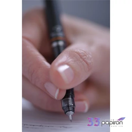 Nyomósiron 0,5mm Zebra DelGuard, fekete 