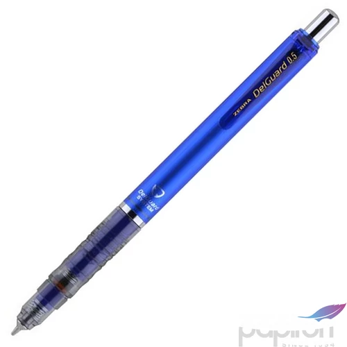 Nyomósiron 0,5mm Zebra DelGuard, kék