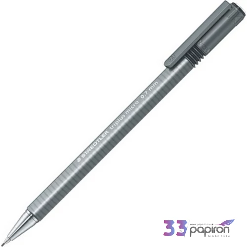 Nyomósiron 0,7mm Staedtler Triplus micro szürke Írószerek STAEDTLER 774 27