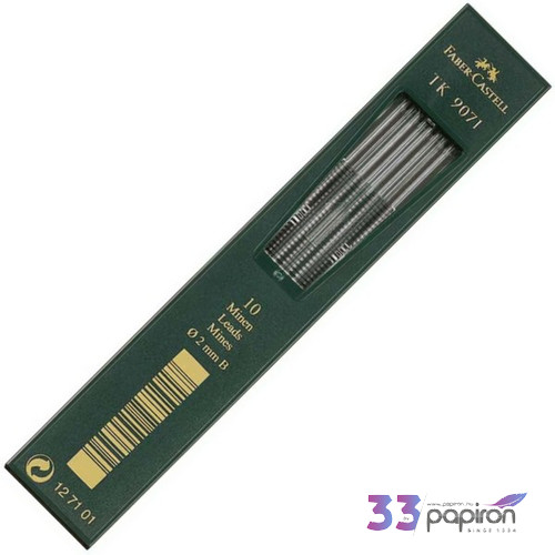 Faber-Castell töltőceruzabetét 2mm B 10szál/doboz 127101
