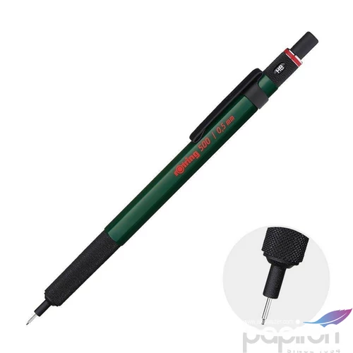 Nyomósiron Rotring 0,5mm 500 zöld