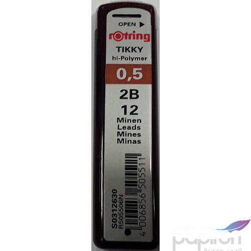 Nyomósironbetét 0,5 2B Tikky Rotring S0312630/R505506N