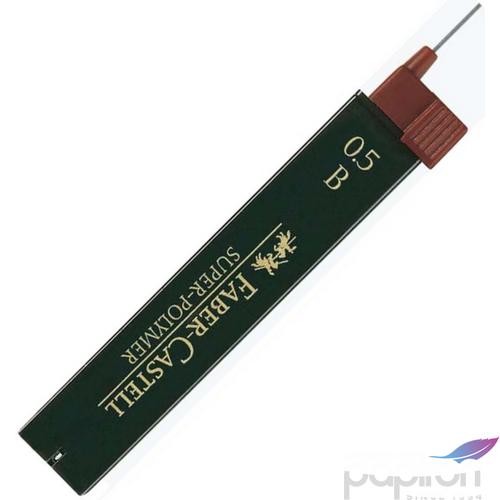 Faber-Castell nyomósironbetét Super-Polymer 0,5mm B 12szál 120501
