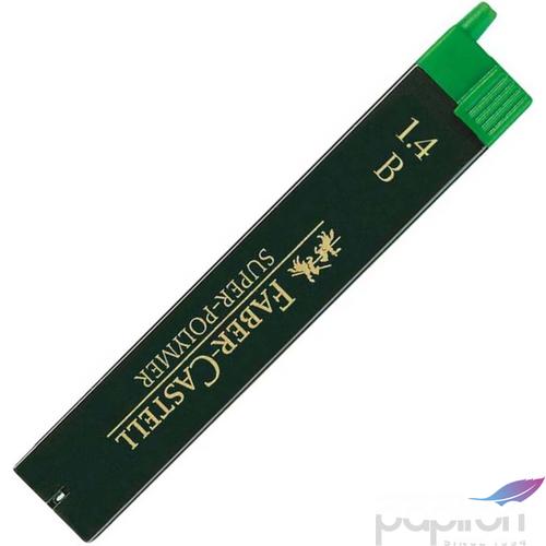 Faber-Castell nyomósironbetét Super-Polymer 1,4mm B 12szál 121411