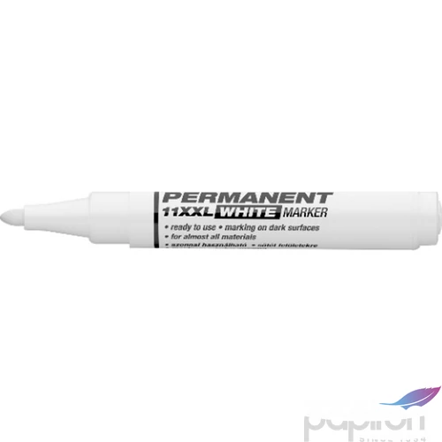 Alkoholos filc ICO 11XXL permanent marker, fehér