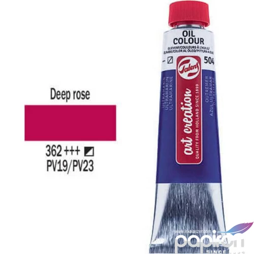 Olajfesték Royal Talens 40ml 362-Deep Rose Művészeti kellék !