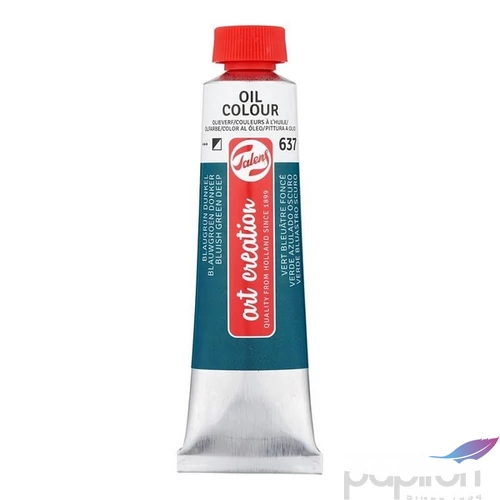 Olajfesték Royal Talens 40ml 637-mélyzöld Művészeti kellék !