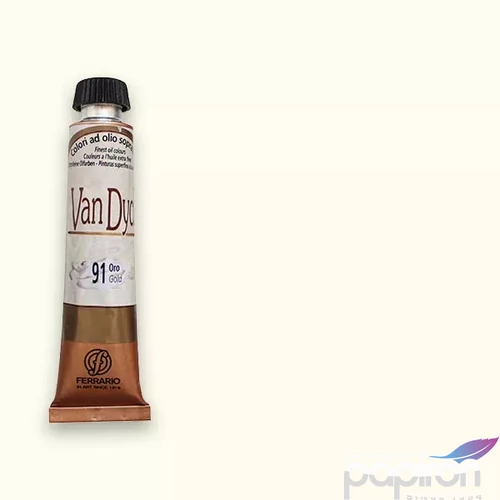 Olajfesték Van Dyck 20ml 03, titanium white Művészeti kellék !