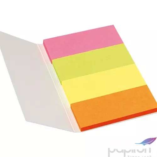 Oldaljelölő papír Info Notes 20x50mm 4x40 lapos élénk vegyes színek
