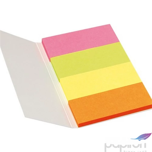 Oldaljelölő papír Info Notes 20x50mm 4x40 lapos élénk vegyes színek