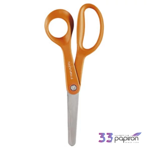 Olló 13cm Fiskars First iskolai olló narancssárga Irodai kiegészítők FISKARS 1005166