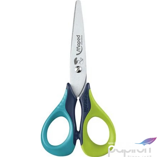 Olló 13cm Maped iskolai, balkezes, Sensoft IMA484590