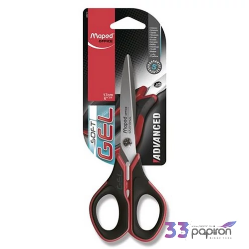 Olló 17cm Maped Advanced Gel általános olló Irodai kiegészítők MAPED 496210