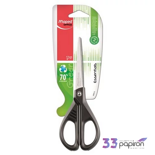 Olló 17cm Maped Essentials Green irodai olló Irodai kiegészítők MAPED 468010