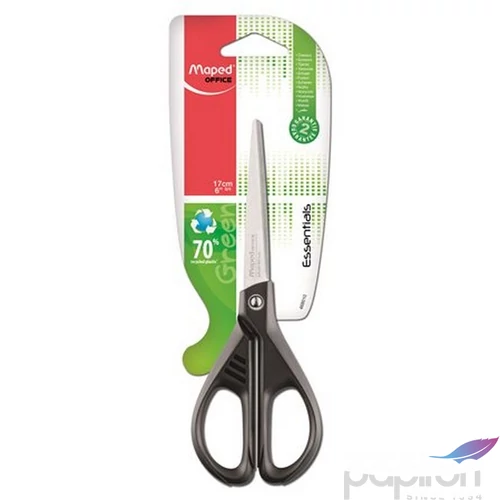 Olló 17cm Maped Essentials Green irodai olló Irodai kiegészítők MAPED 468010