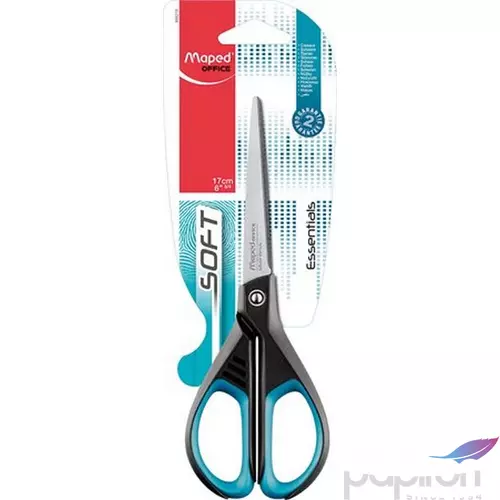 Olló 17cm Maped Essentials Soft irodai olló Irodai kiegészítők MAPED 468210