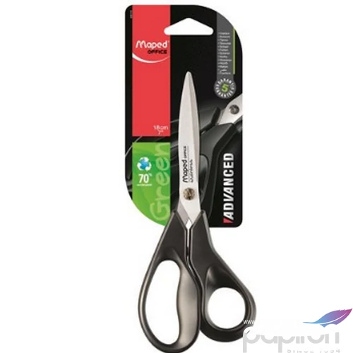 Olló 18cm Maped Advanced Green irodai olló Irodai kiegészítők MAPED 498110
