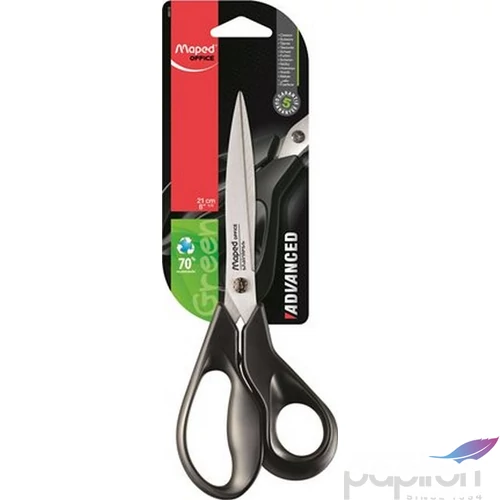 Olló 21cm Maped Advanced Green irodai olló Irodai kiegészítők MAPED 499110