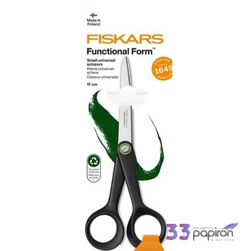 Olló általános 17cm FISKARS Functiona Form Renew fekete