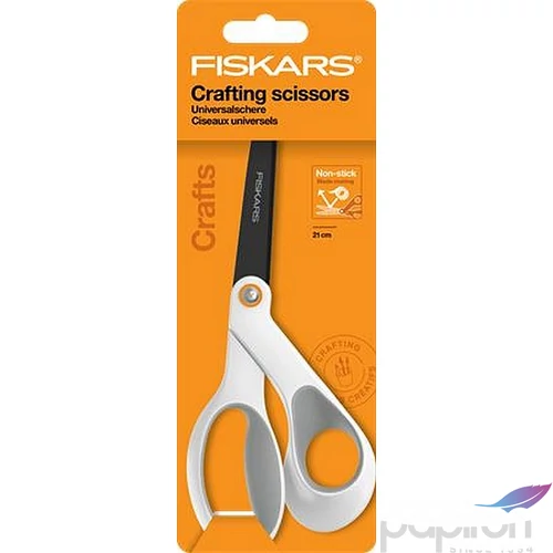 Olló általános tapadásmentes 21cm FISKARS Titanium fehér