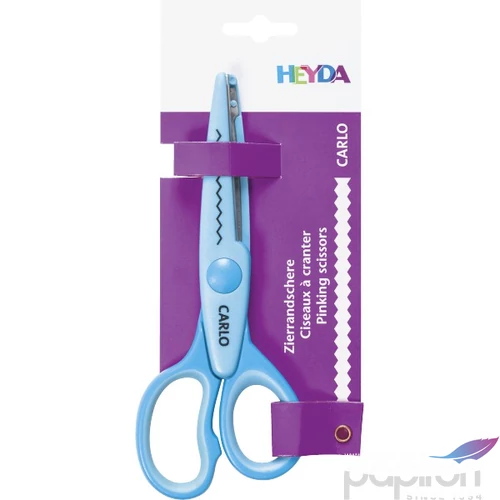 Olló HEYDA cikk-cakk (16cm) Carlo  204888001 