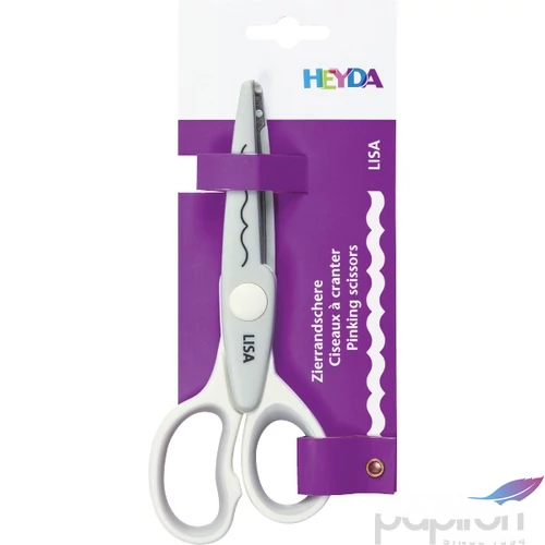 Olló HEYDA cikk-cakk (16cm) Lisa  204888014 