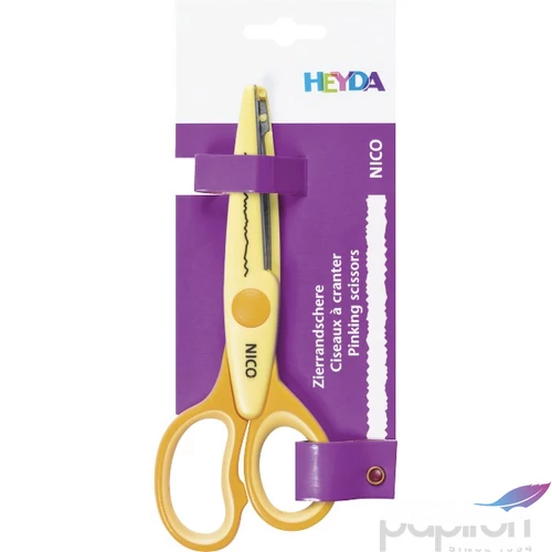 Olló HEYDA cikk-cakk (16cm) Nico  204888004 