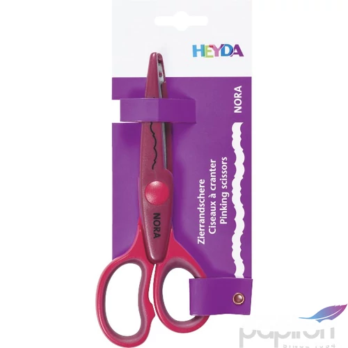 Olló HEYDA cikk-cakk (16cm) Nora  204888008 