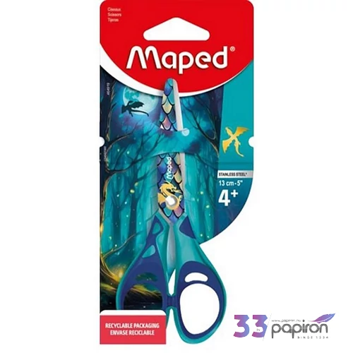 Olló iskolai 13cm MAPED „Dragon sárkány”