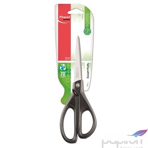 Olló 21cm Maped Essentials Green irodai olló Irodai kiegészítők MAPED 468110