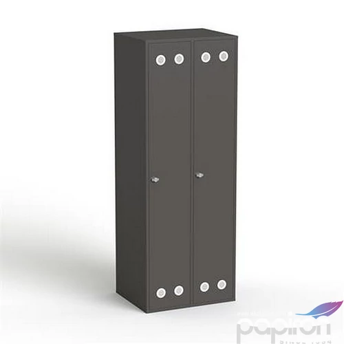 Öltözőszekrény magas MAYAH Freedom SV-310 grafit 