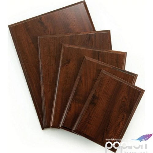 Fa plakett FA01B 25x20cm-es egyedi tervezés 