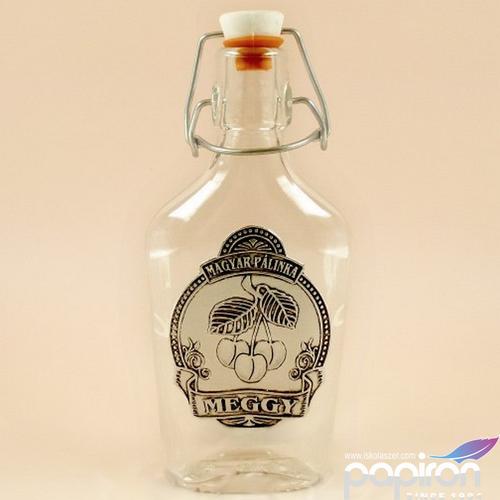 Óncímkés csatos palack 0, 2L Meggy [5990204002113]