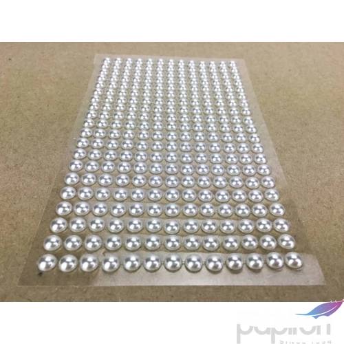 Öntapadós flitter gyöngyök 0,5cm-es, CRL7336 (260db/levél)