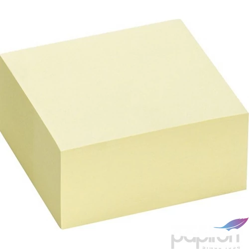 Öntapadós jegyzettömb Info Notes 75x75 mm 400 lapos sárga