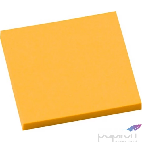 Öntapadós jegyzettömb Info Notes 75x75 mm 80 lapos élénk narancs