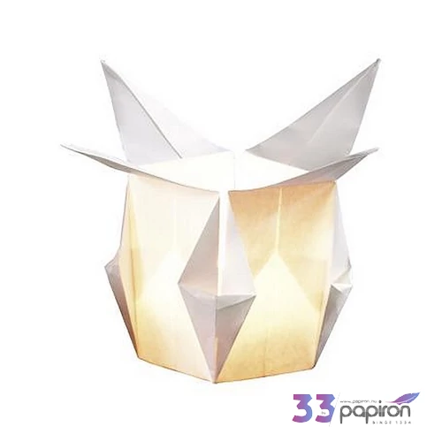 Origami papír lámpáshoz 30x30 cm 80 g 12 lap FOLIA fehér