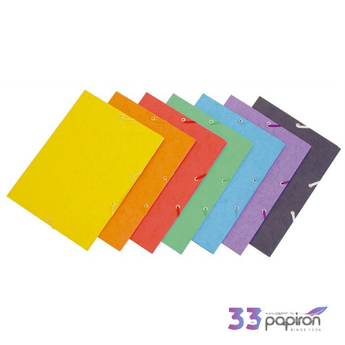 Gumis mappa A4 Donau Premium prespán zöld Iratrendezés DONAU 8643080-06PL