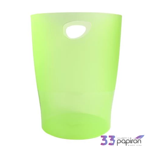 Papírkosár 15l Exacompta PP, Linicolor, almazöld