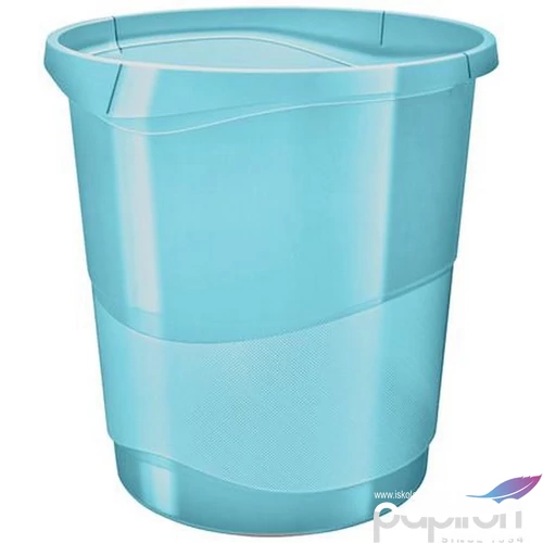 Papírkosár Esselte 14liter áttetsző kék E626289
