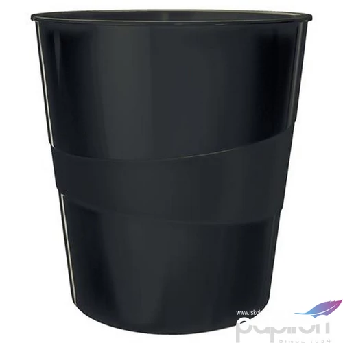 Papírkosár Leitz 15 liter,Recycle, fekete Létesítmény üzemeltetés