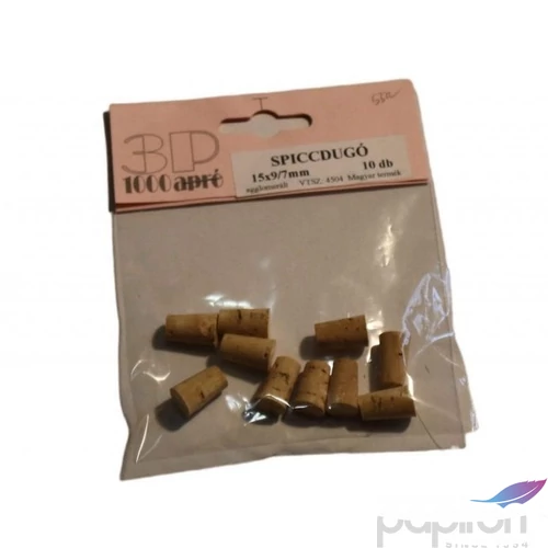 Parafa dugó 15x9/7 10 db/csomag "spiccdugó