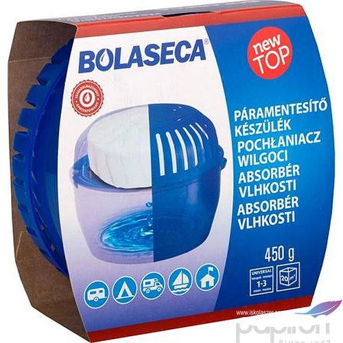 Páramentesítő készülék utántöltő tablettáva BOLASECA 