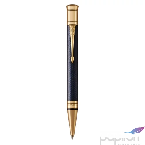 Parker Duofold golyóstoll Royal Prestige Chevron kék arany klipsz RENDELÉSRE!