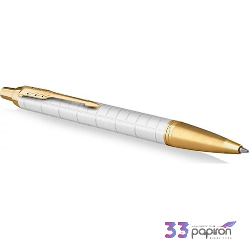 Parker IM Royal golyóstoll Premium Gyöngyházfehér Arany Klipsz 2143643