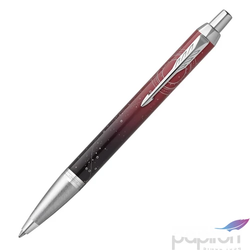 Parker IM Royal golyóstoll Premium piros, cizellált ezüst klipsz The Last Frontier Portal 2152998