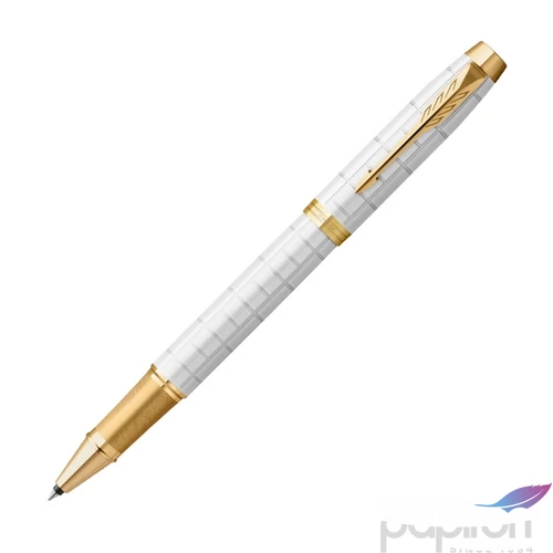Parker IM Royal rollertoll Premium Gyöngyházfehér Arany Klipsz 2143646
