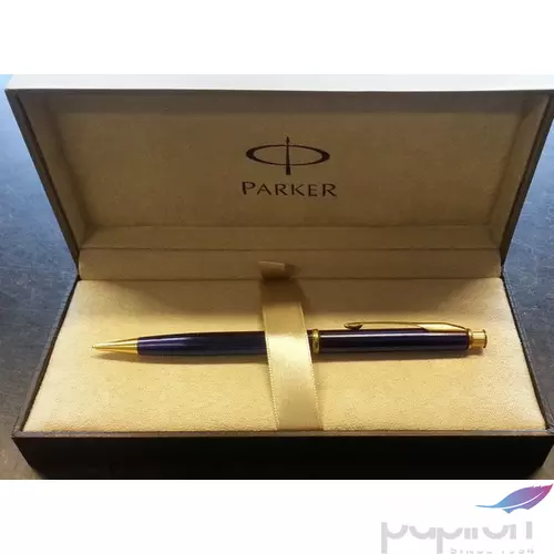 Parker Insignia nyomósiron ceruza fekete, kék, csíkos kivitelben