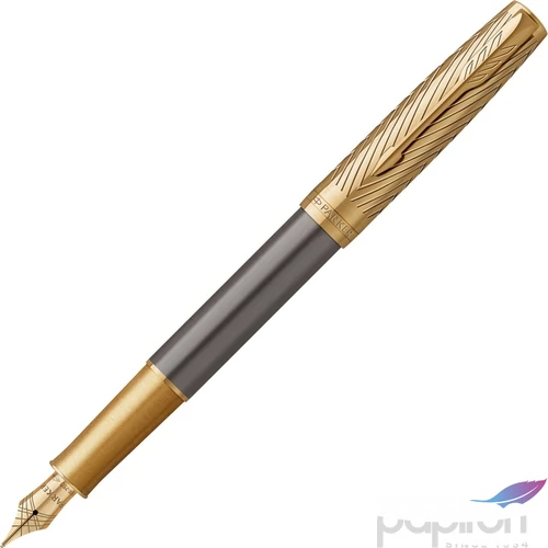 Parker Royal töltőtoll Sonnet, Premium Pioneer Arrow 18k szürke, arany klipsz 2201038